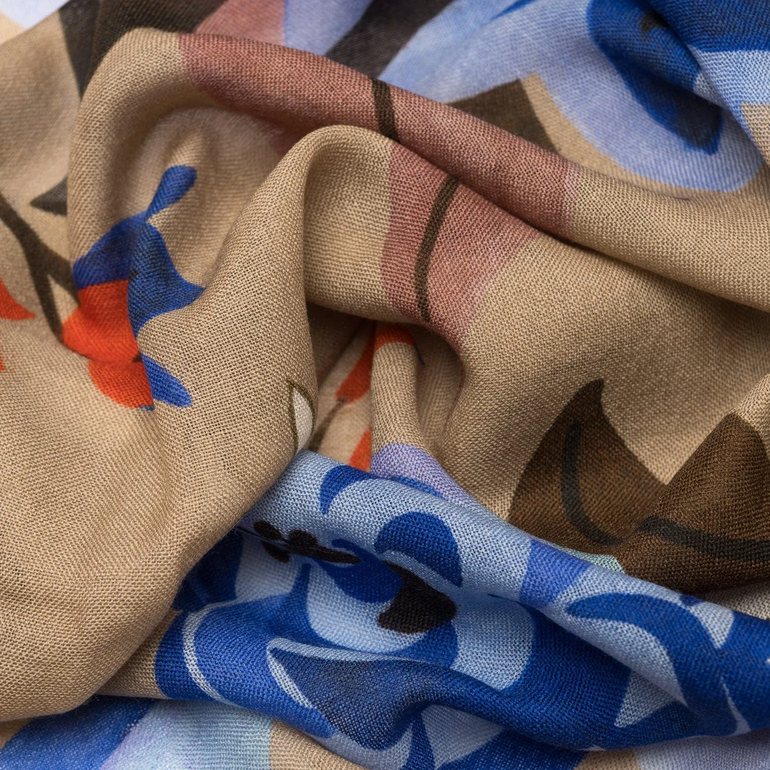 Rita - Wool Scarf - Beige sold by Elizabetta product image thumbnail 3