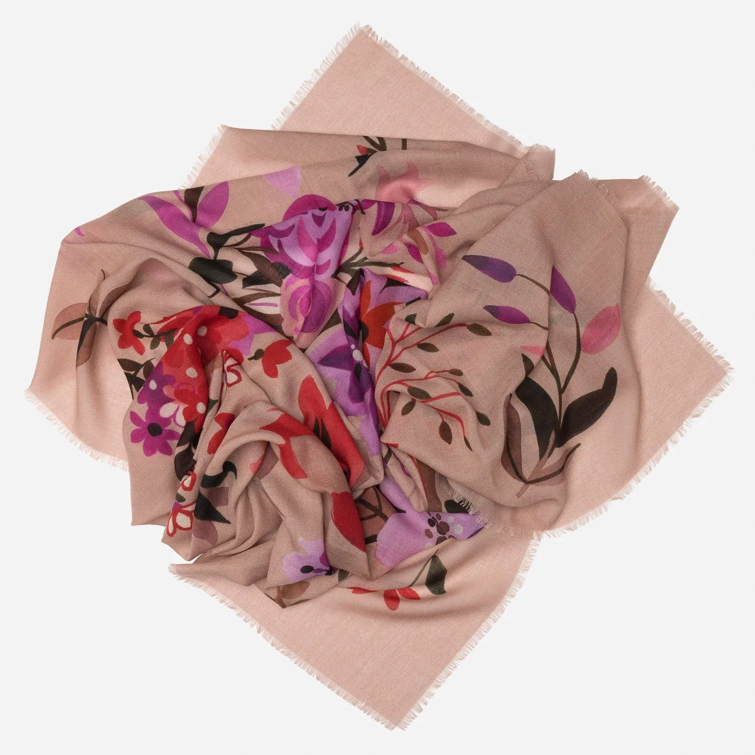 Rita - Wool Scarf - Pink sold by Elizabetta product image thumbnail 2