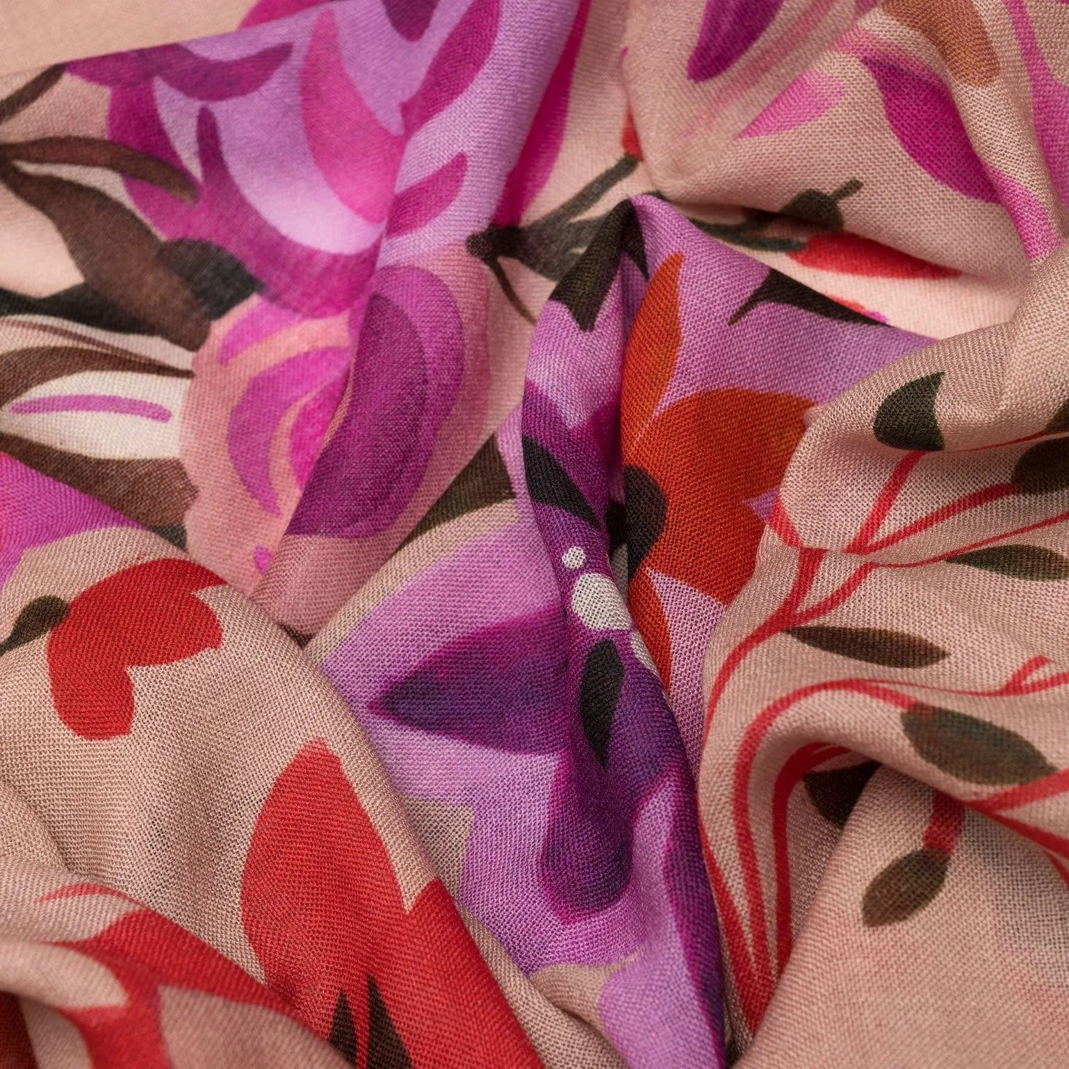 Rita - Wool Scarf - Pink sold by Elizabetta product image thumbnail 3