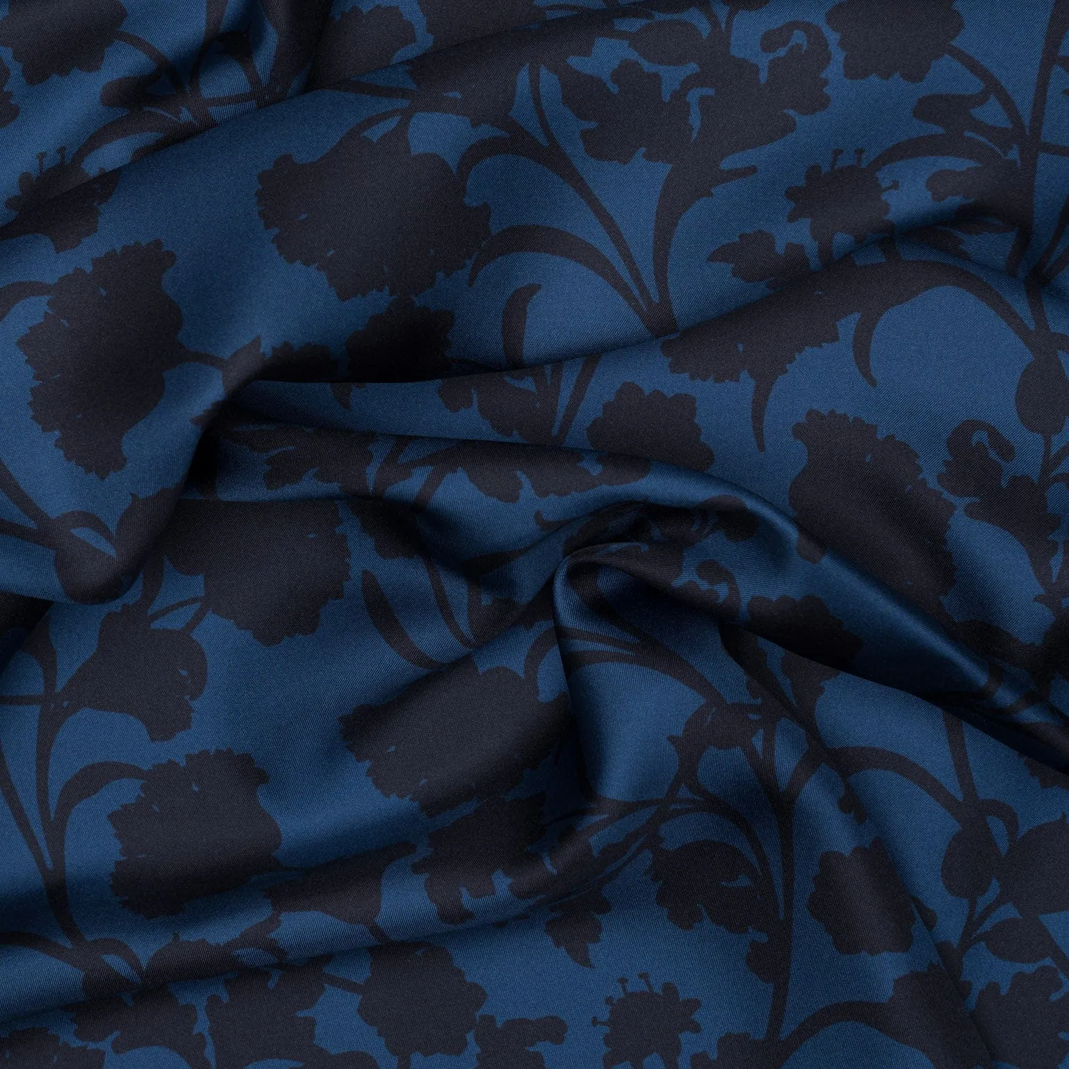 Regina - Silk Scarf Shawl - Midnight Blue sold by Elizabetta product image thumbnail 5