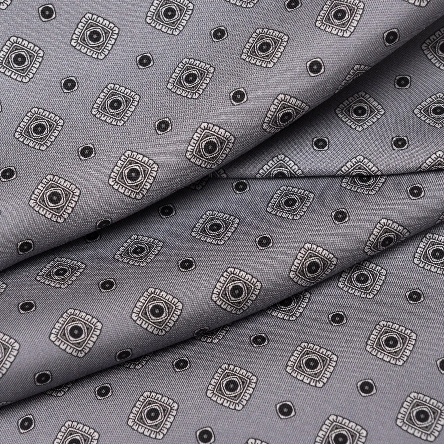 Ancona - Silk Scarf - Grey sold by Elizabetta product image thumbnail 3