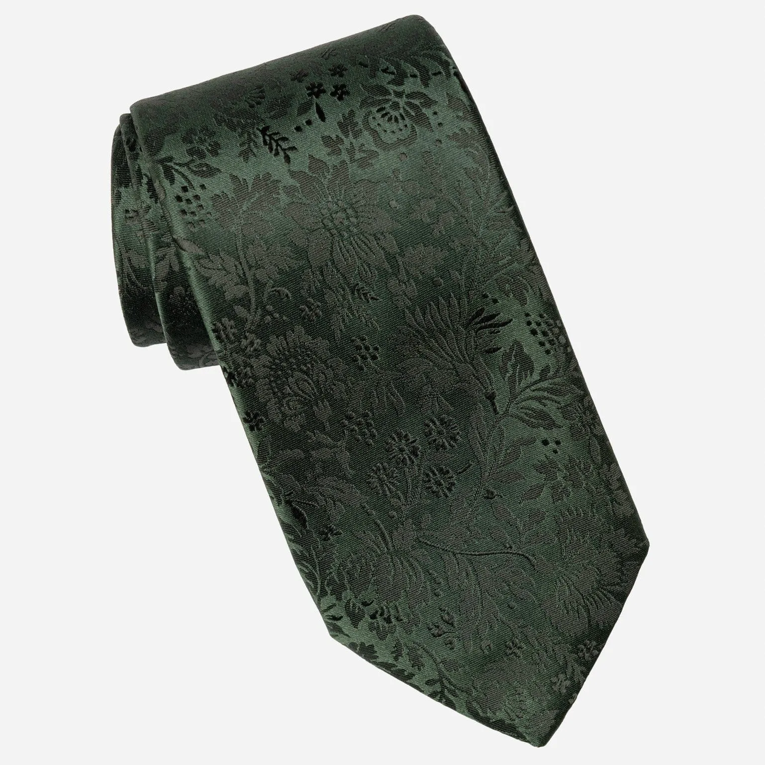 Goldoni - Silk Jacquard Tie - Green sold by Elizabetta product image thumbnail 3