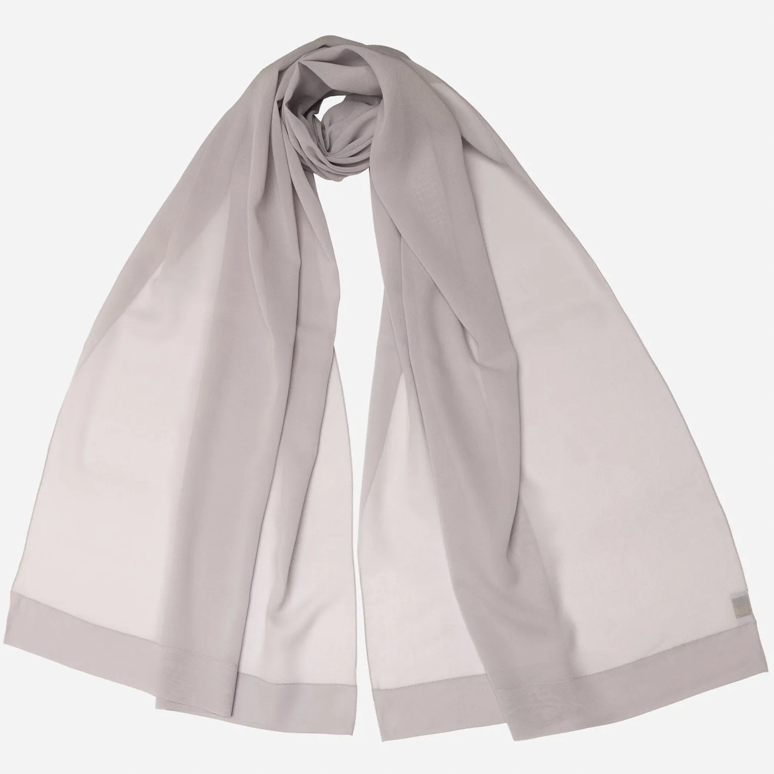 Carmen - Silk Scarf Shawl - Silver Mist sold by Elizabetta