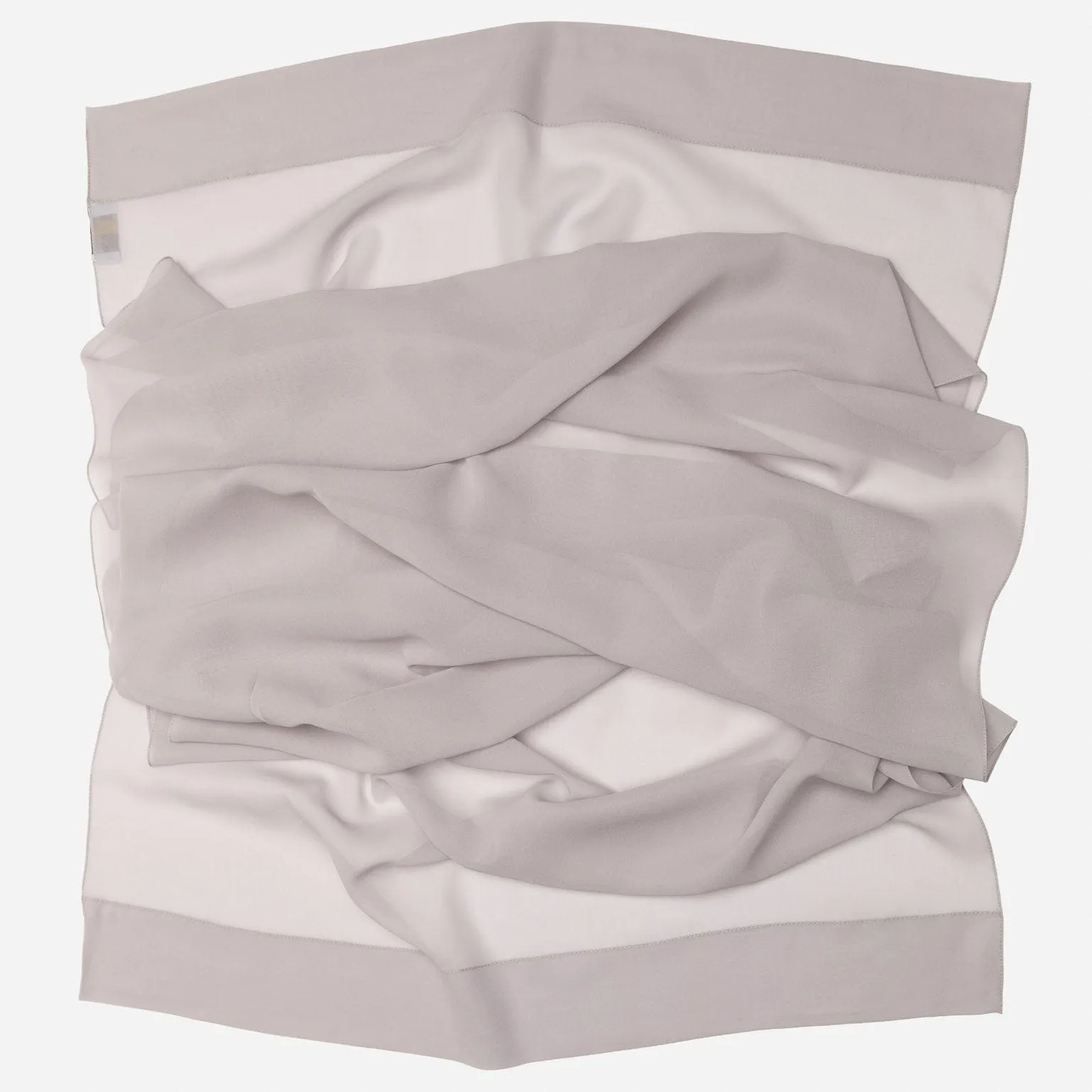 Carmen - Silk Scarf Shawl - Silver Mist sold by Elizabetta product image thumbnail 2