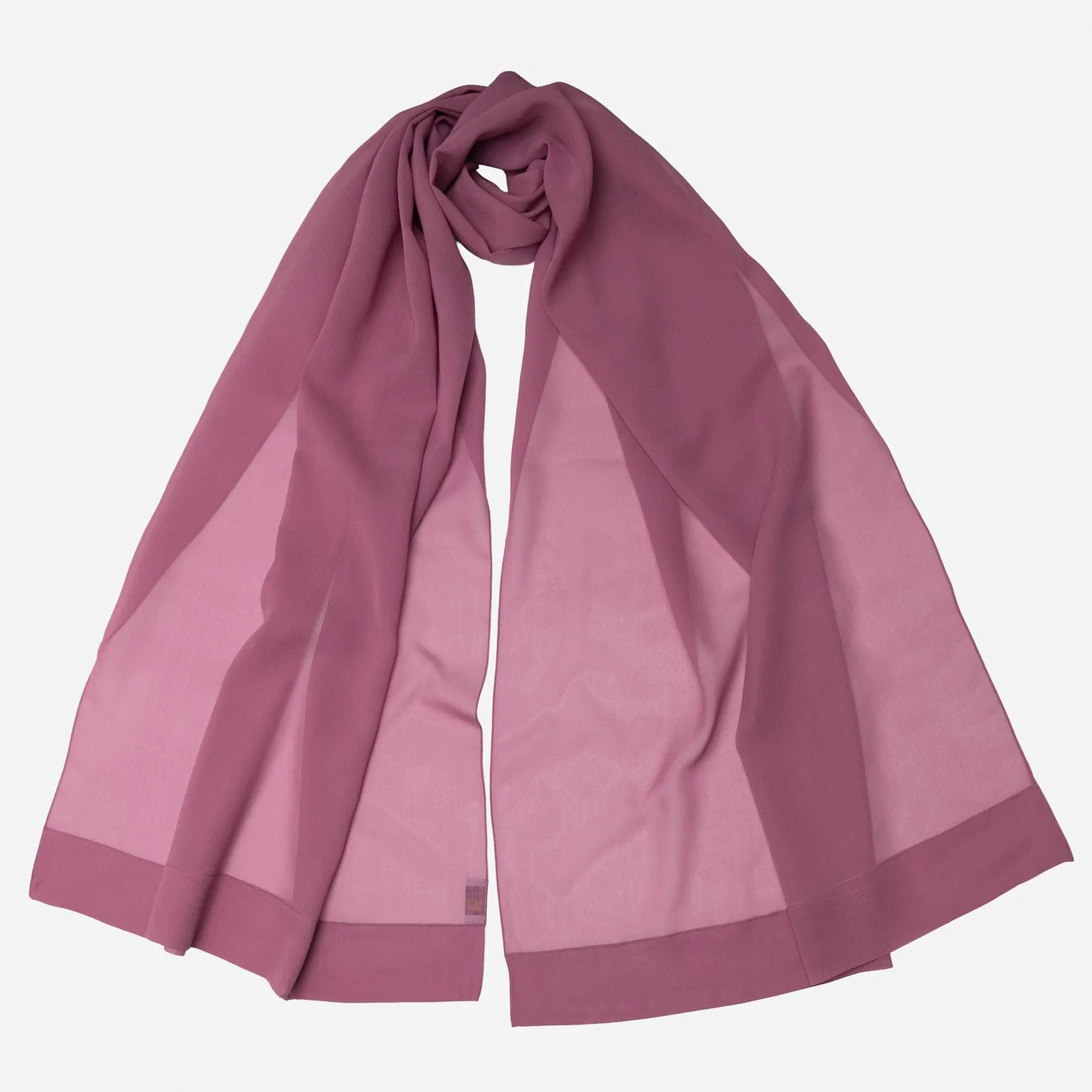 Carmen - Silk Scarf Shawl - Plum Sorbet sold by Elizabetta