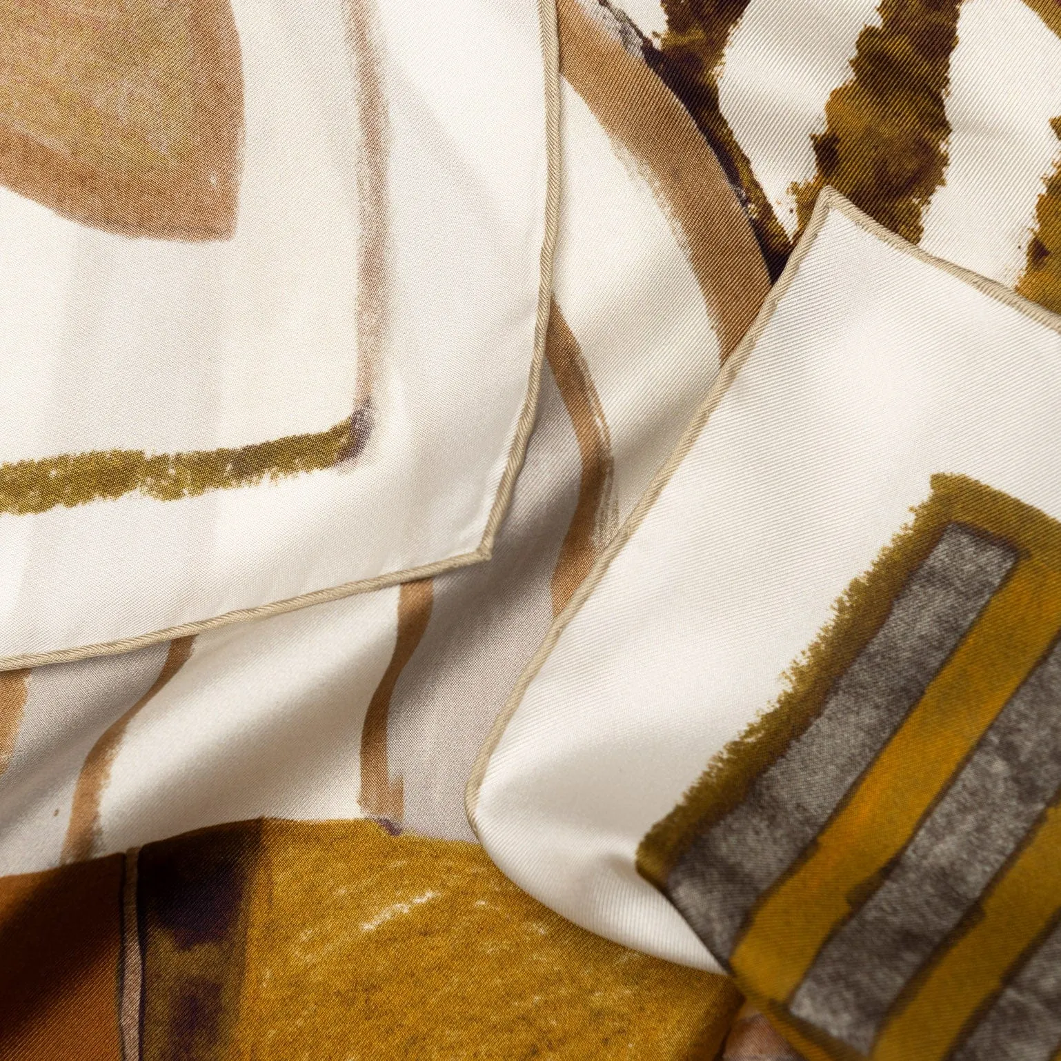 Nicola - Silk Foulard - Earth Tones sold by Elizabetta product image thumbnail 4