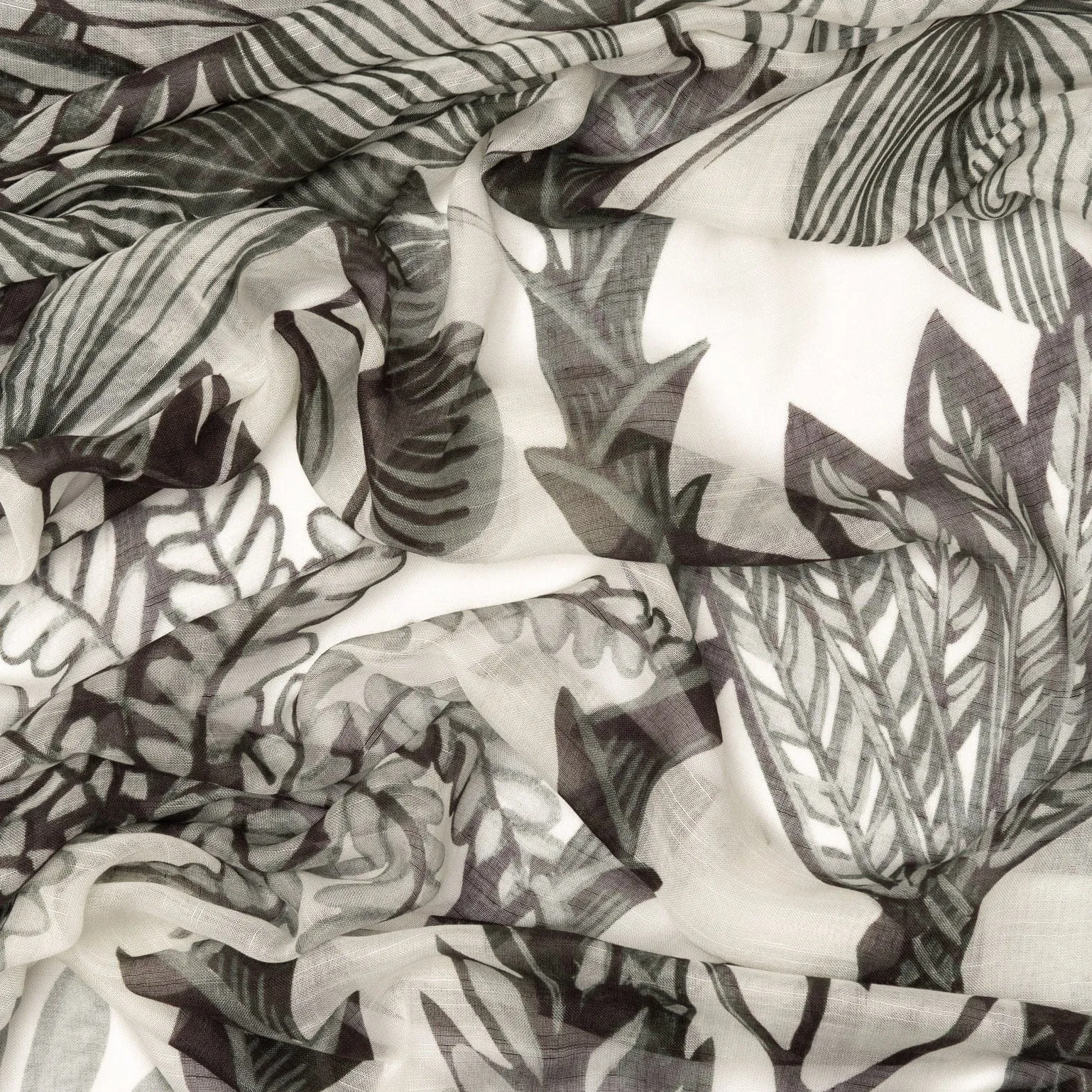 Palma - Modal Cotton Silk Scarf/Shawl - Black sold by Elizabetta product image thumbnail 4