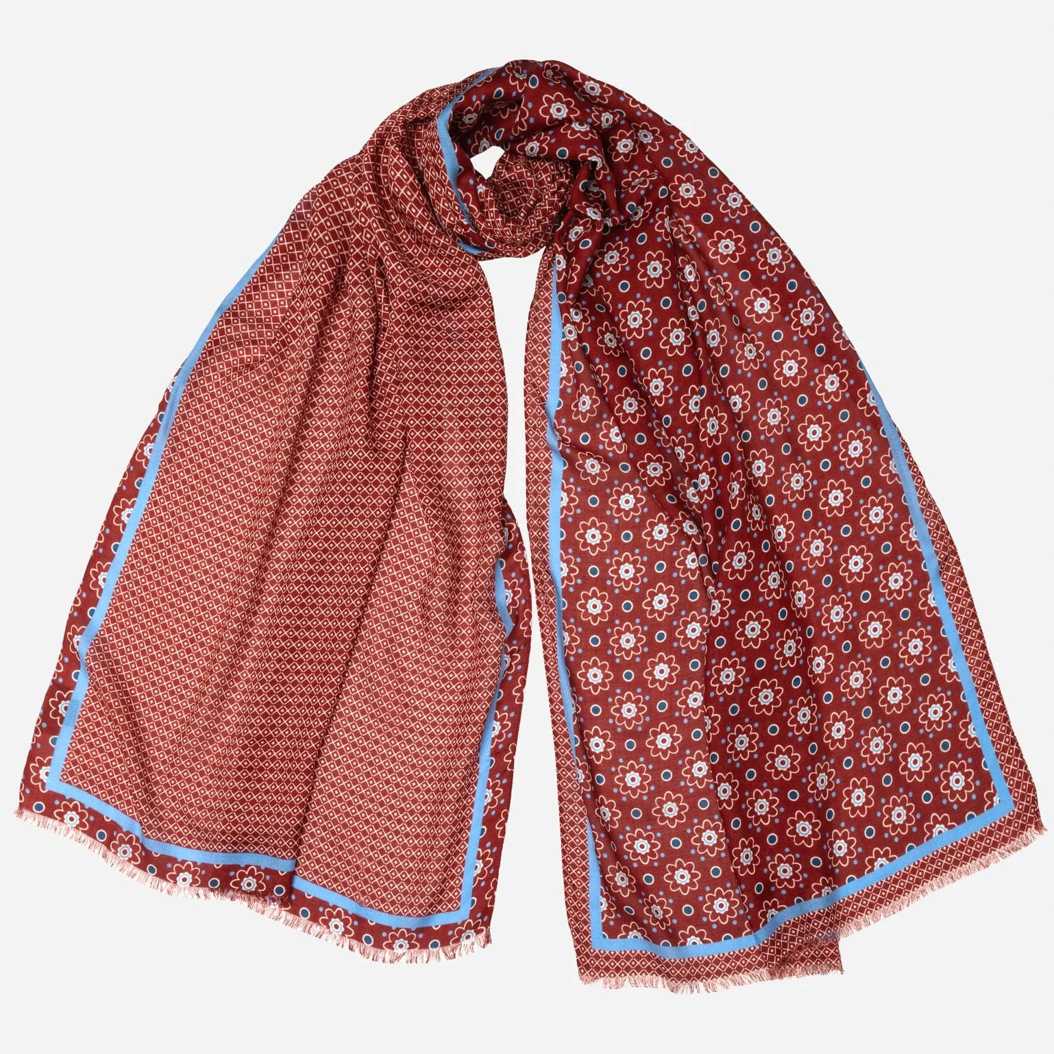 Matera - Modal Scarf - Red sold by Elizabetta