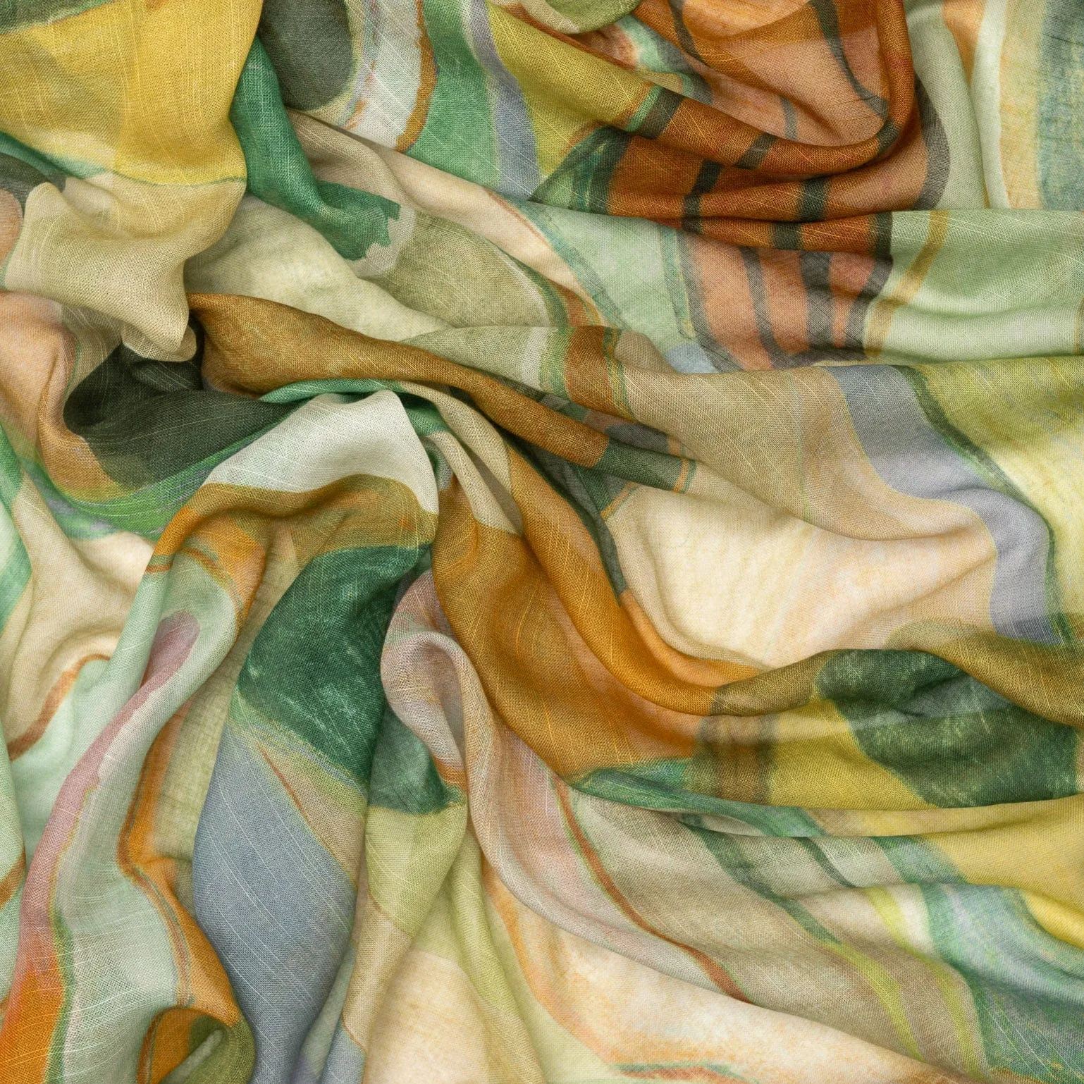 Tropea - Modal Cotton Silk Scarf Shawl - Green sold by Elizabetta product image thumbnail 3