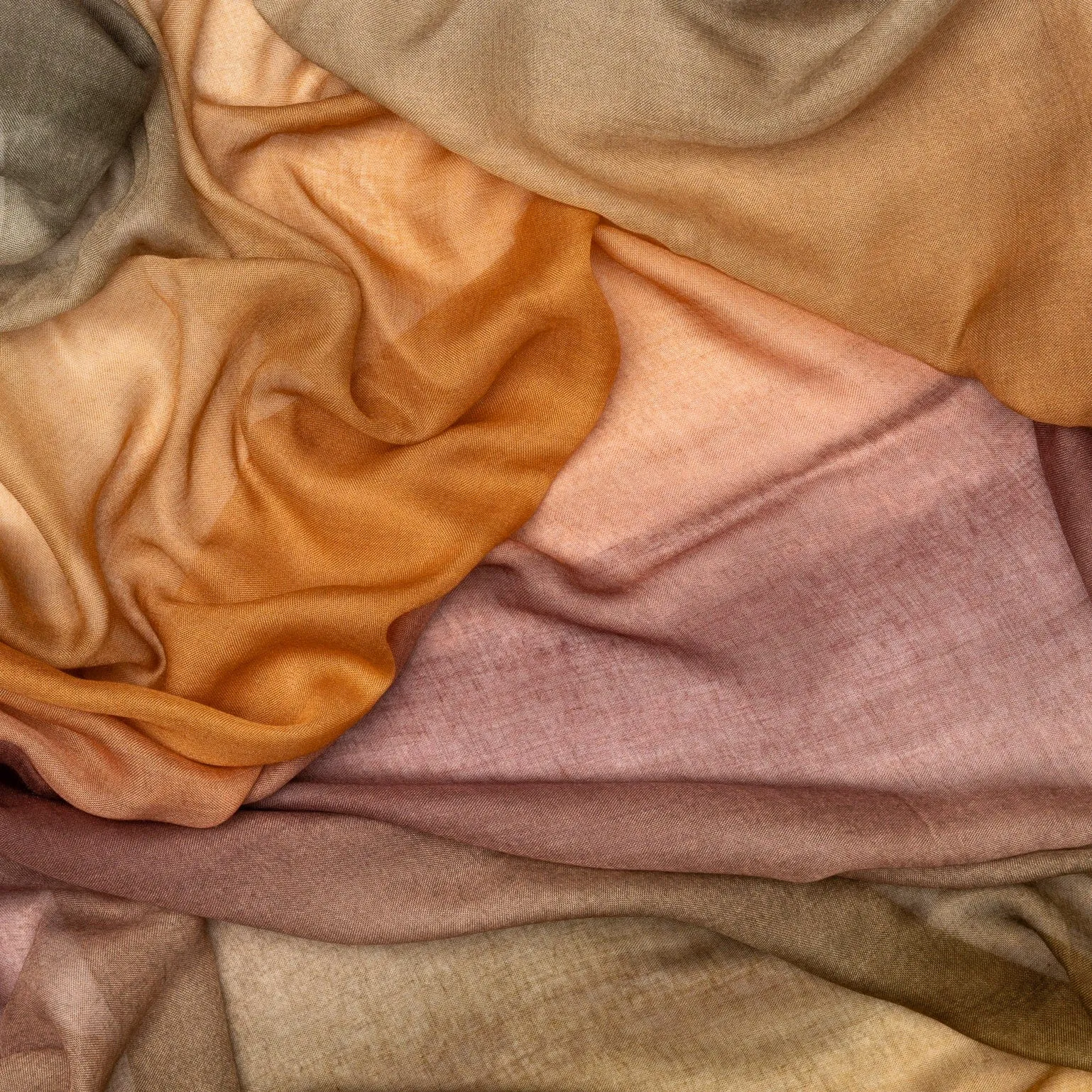 Etna - Modal Silk Scarf Shawl - Sunset Red sold by Elizabetta product image thumbnail 3