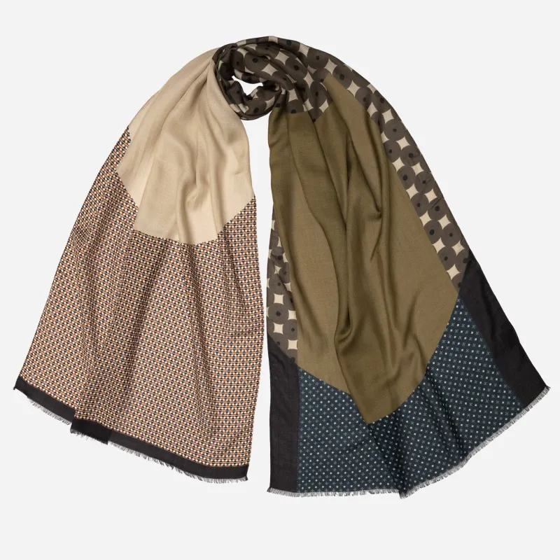 Cortona - Modal Scarf - Olive sold by Elizabetta
