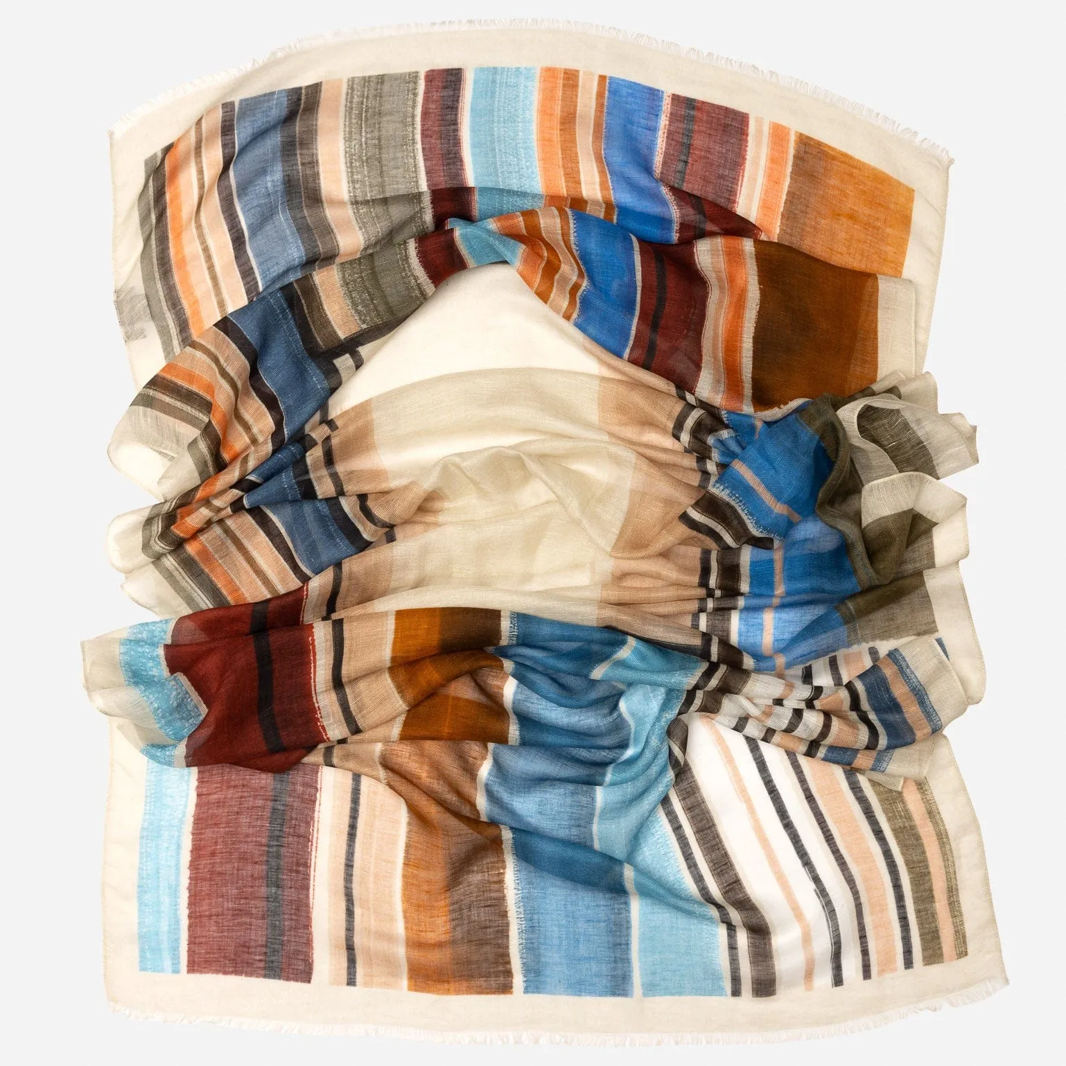 Atrani - Linen Belend Scarf Shawl sold by Elizabetta product image thumbnail 2