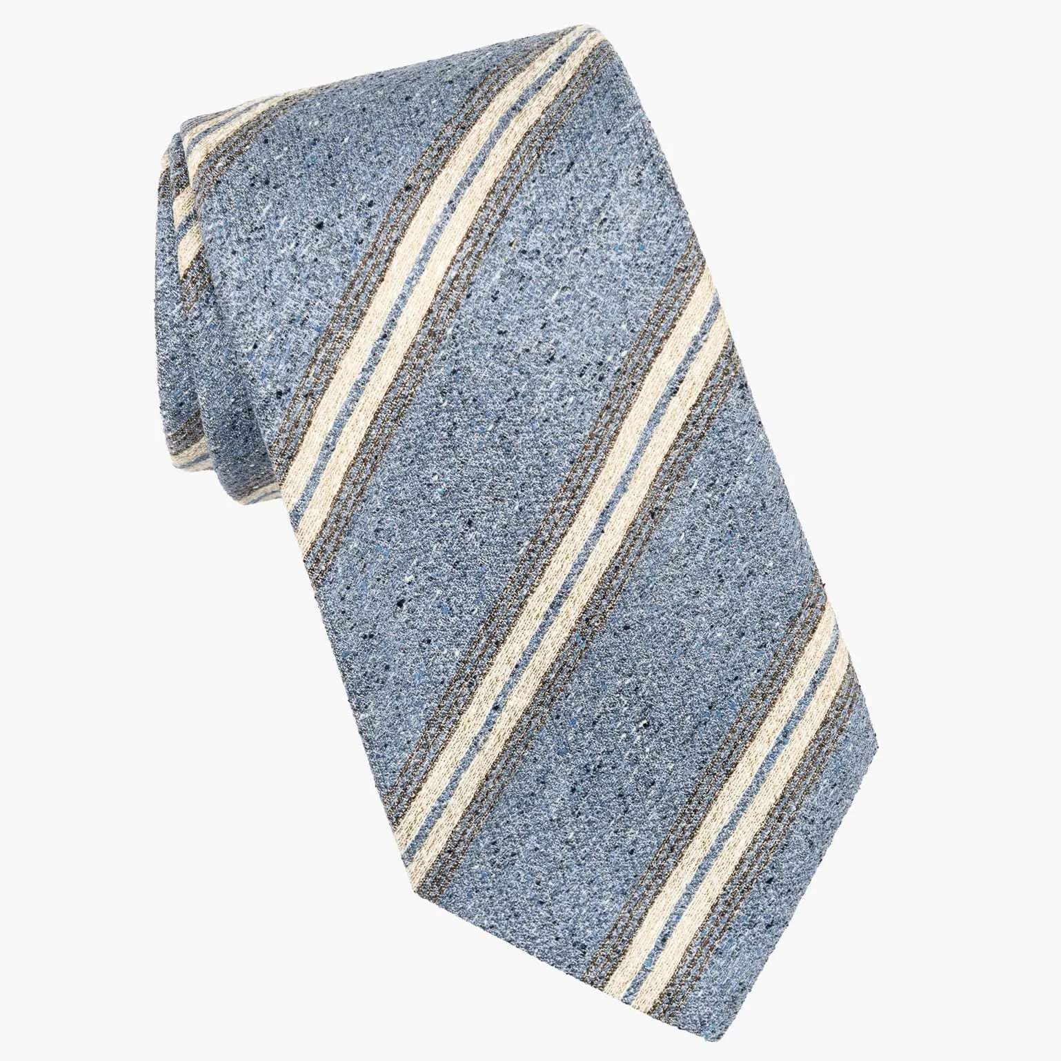 Frascati - Silk Jacquard Tie - Light Denim Blue sold by Elizabetta product image thumbnail 2