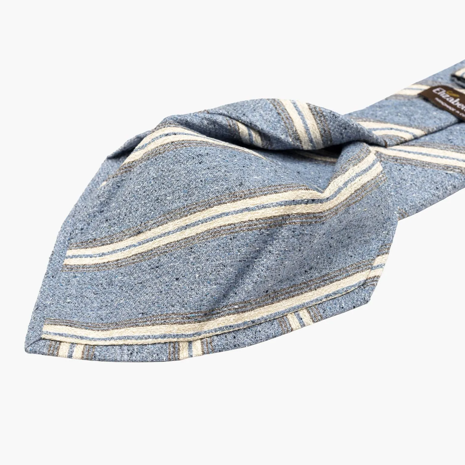 Frascati - Silk Jacquard Tie - Light Denim Blue sold by Elizabetta product image thumbnail 4