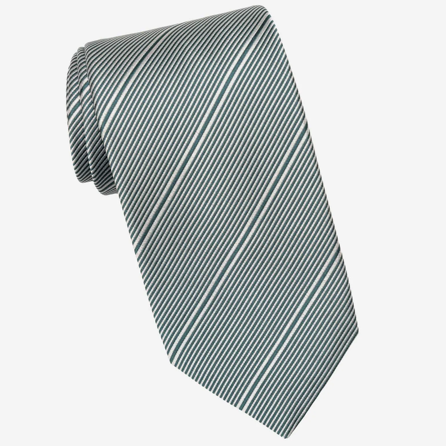 Matteo - Silk Jacquard Tie - Green sold by Elizabetta product image thumbnail 2
