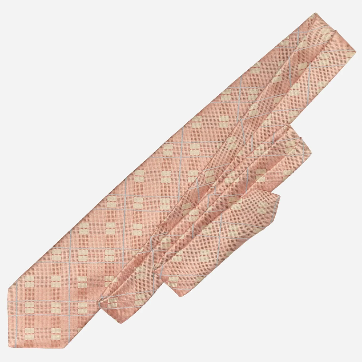 Moscato - Silk Jacquard Tie - Peach sold by Elizabetta product image thumbnail 4