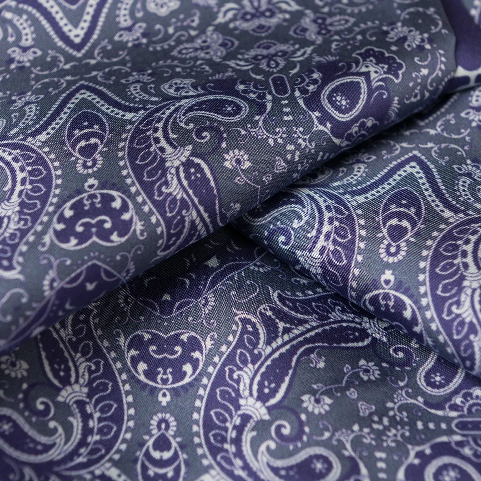Ruffino - Silk Scarf - Indigo Blue sold by Elizabetta product image thumbnail 3