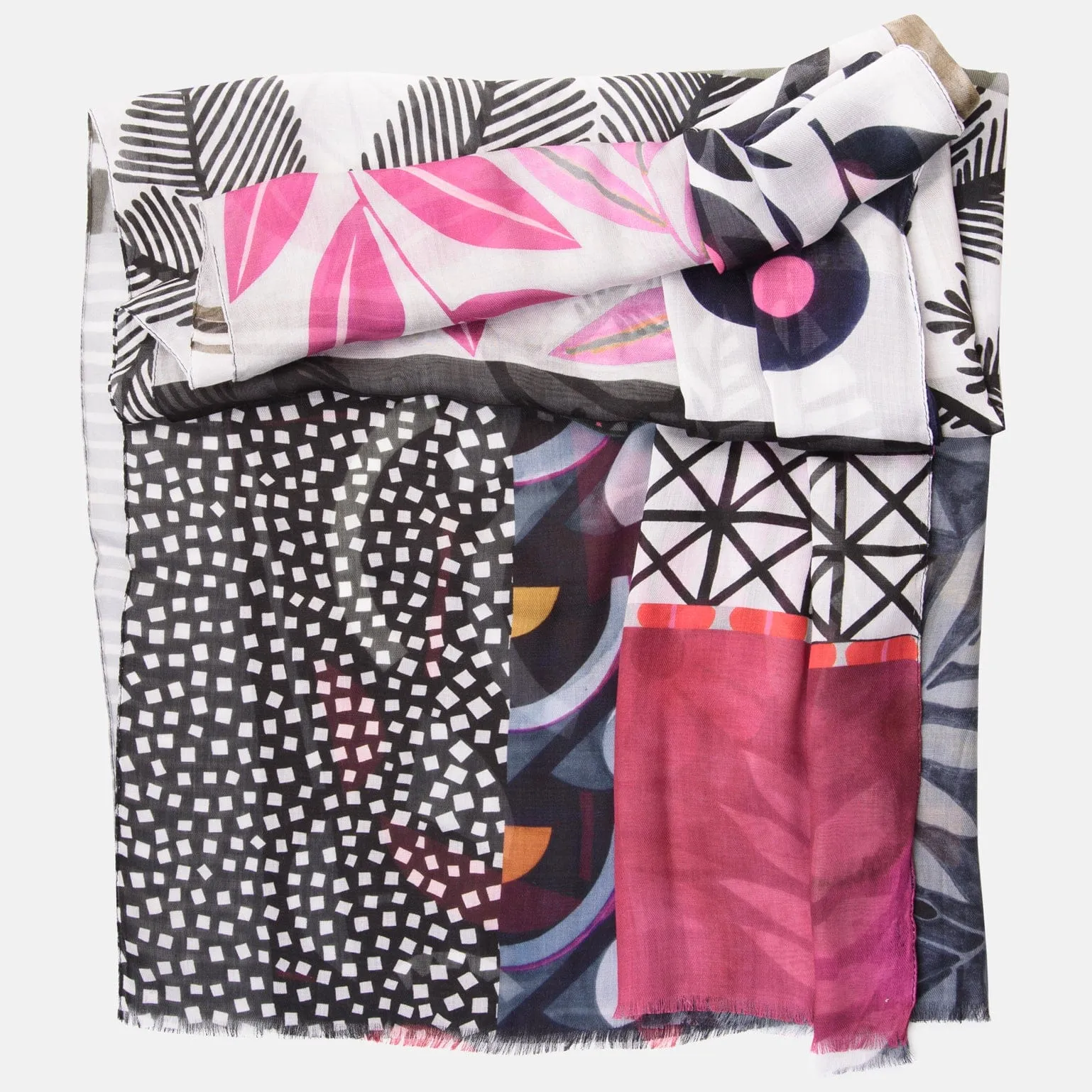 Santorini - Modal Scarf - Charcoal sold by Elizabetta product image thumbnail 3