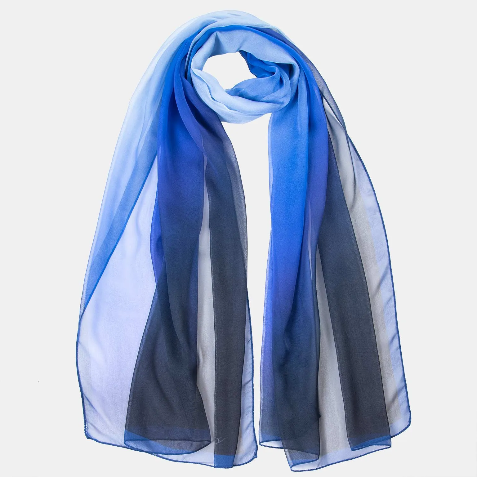 Sophia - Silk Scarf Shawl - Cobalt Blue sold by Elizabetta product image thumbnail 2