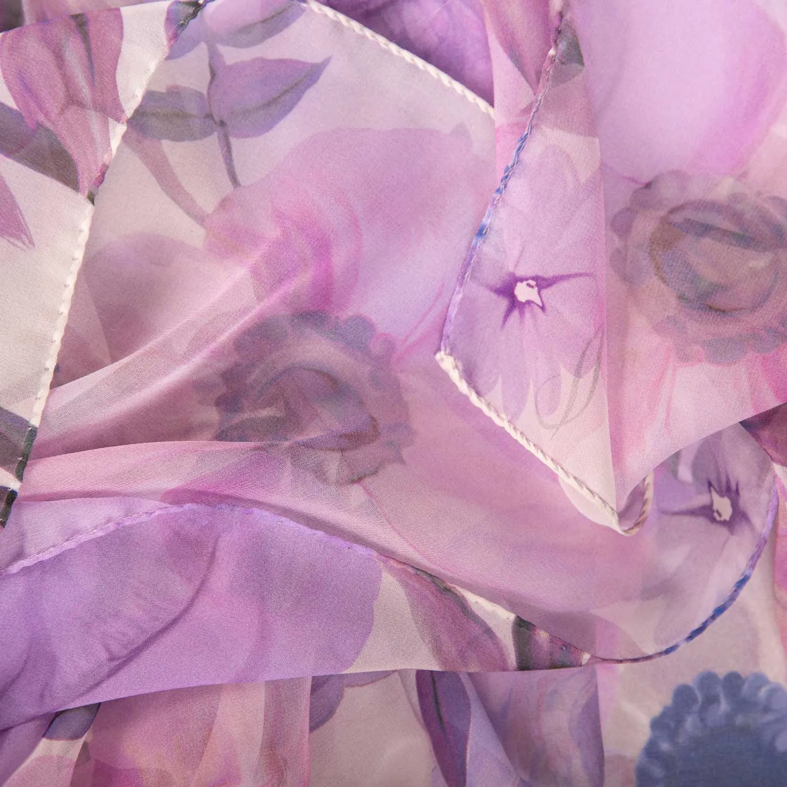 Campo de' Fiori - Long Silk Scarf - Lavender sold by Elizabetta product image thumbnail 3