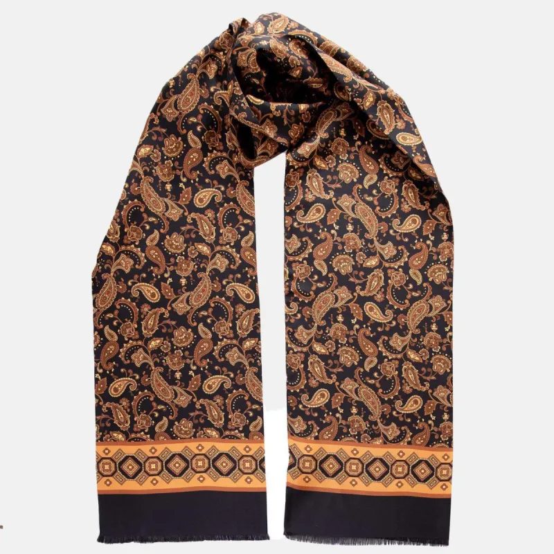 Maserati - Silk Scarf - Black sold by Elizabetta