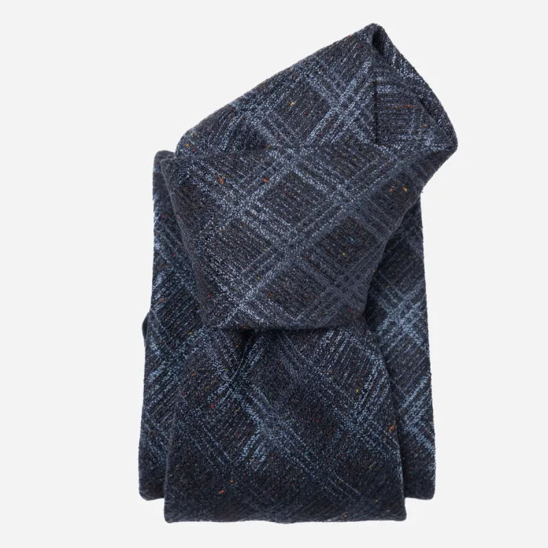 Empoli - Silk Jacquard Tie - Blue sold by Elizabetta