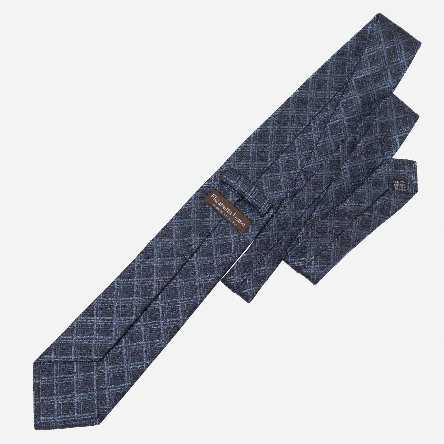 Empoli - Silk Jacquard Tie - Blue sold by Elizabetta product image thumbnail 2