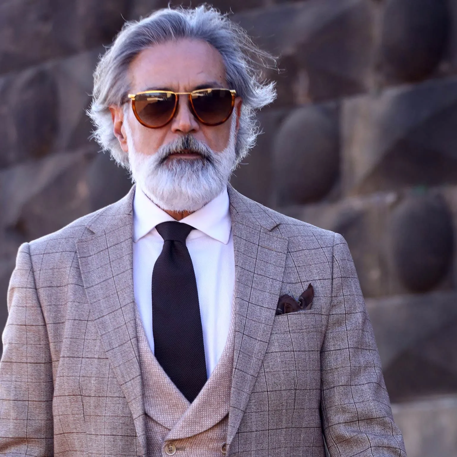 Nero - Black Silk Grenadine Tie sold by Elizabetta product image thumbnail 2