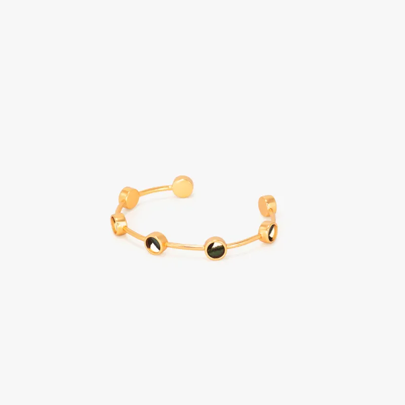 Dillingham Multi-Bezel Cuff sold by Brackish