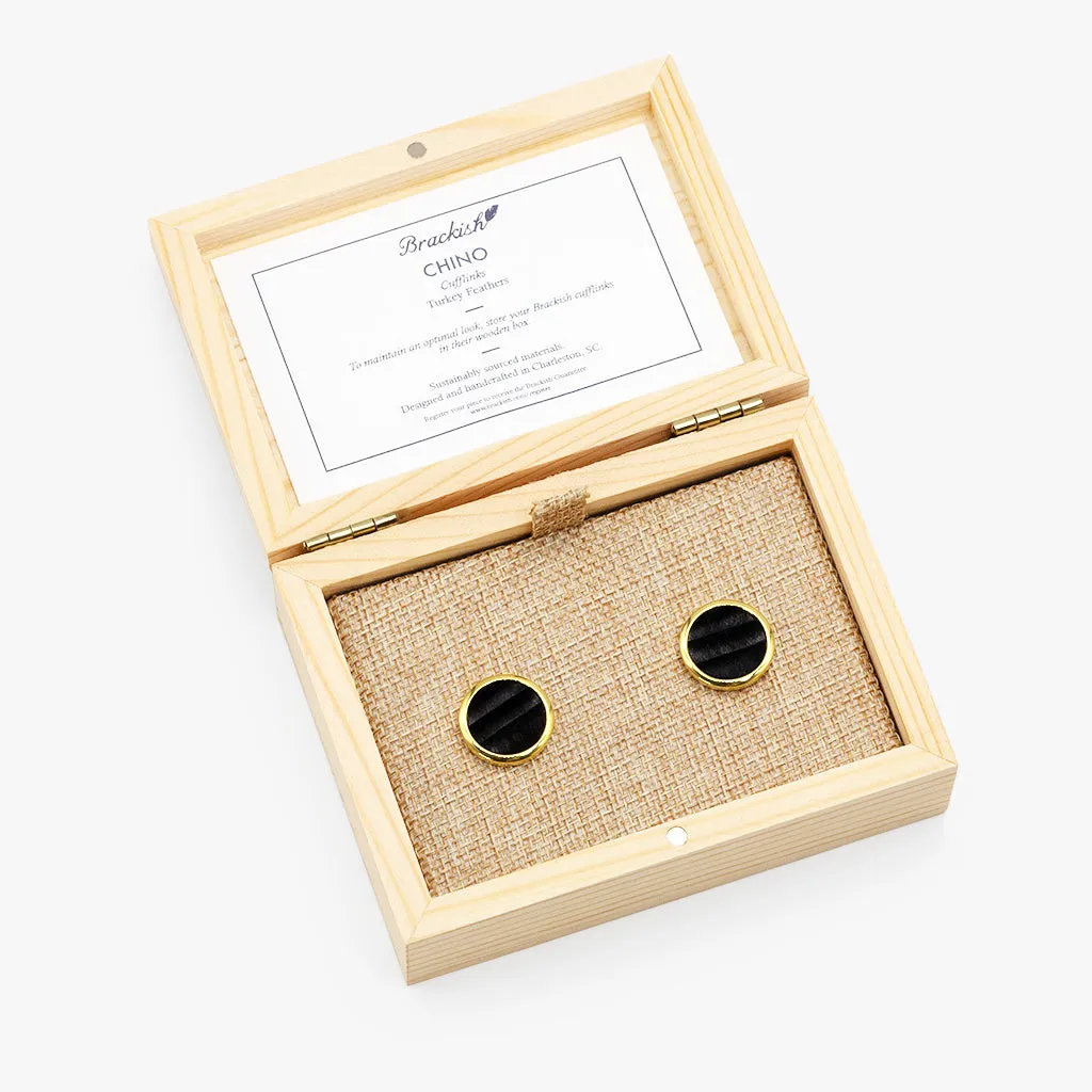 Chino Cufflinks sold by Brackish product image thumbnail 5