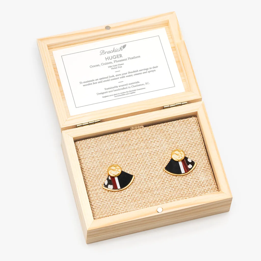 Huger Stud Earring sold by Brackish product image thumbnail 3