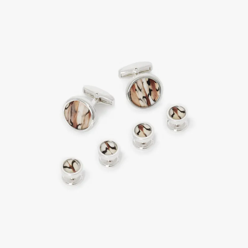 Brays Cufflink & Studs Set sold by Brackish