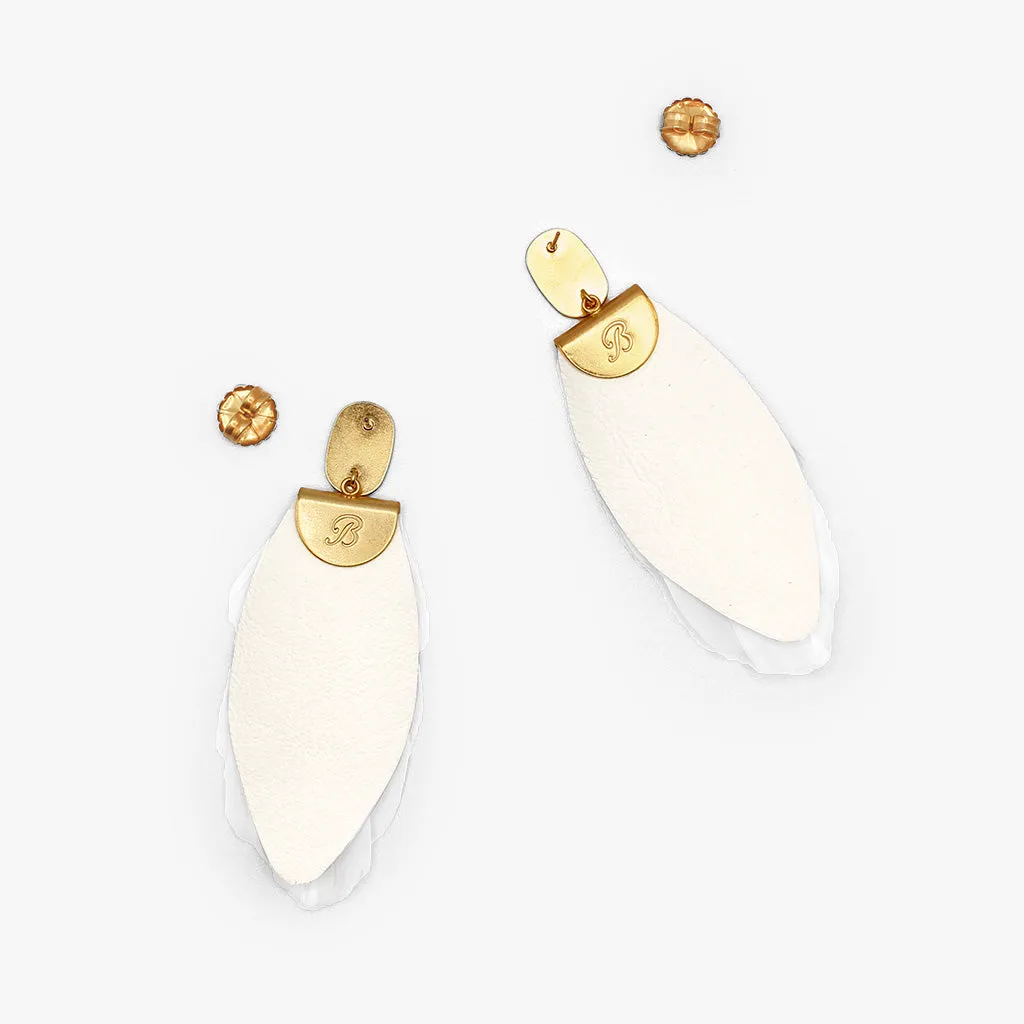 Blanc Drop Earring sold by Brackish product image thumbnail 3