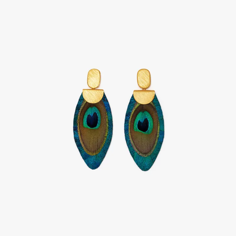 Nikko Blue Drop Earring sold by Brackish