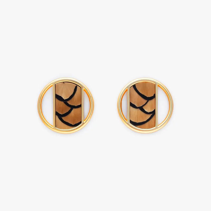 Nenana Circle Earring sold by Brackish