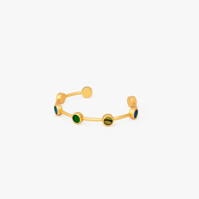 Rock Sound Multi-Bezel Cuff sold by Brackish