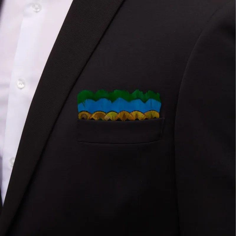 Andros Town Pocket Square sold by Brackish