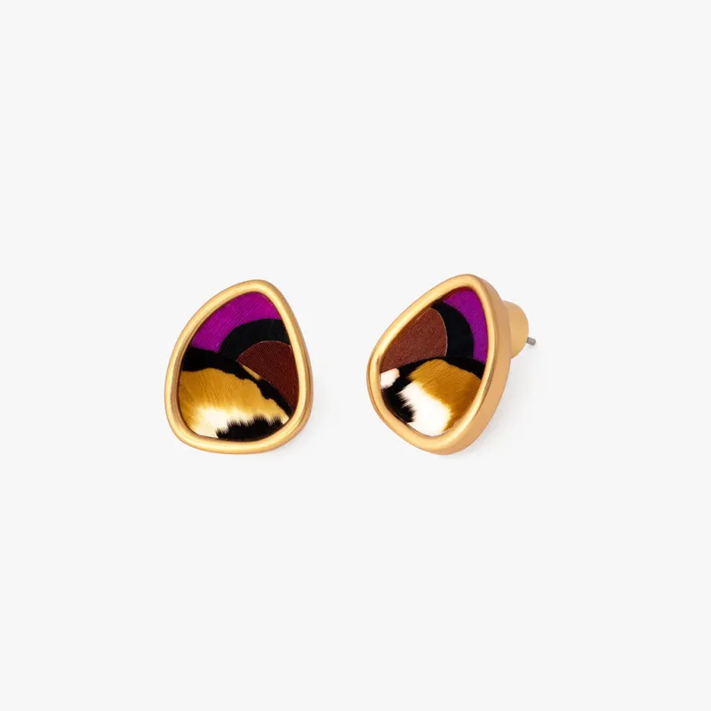 Violet Stud Earring sold by Brackish