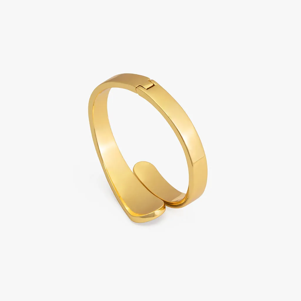 Victoria Bezel Hinge Cuff sold by Brackish product image thumbnail 4