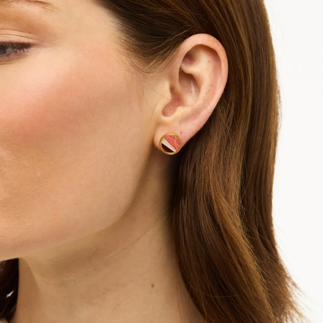 Elizabeth Bezel Jacket Earring sold by Brackish product image thumbnail 4