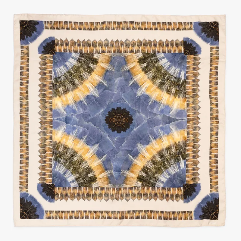 Covey Silk Scarf made by Brackish