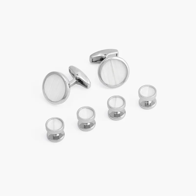 BVI Cufflink & Studs Set made by Brackish