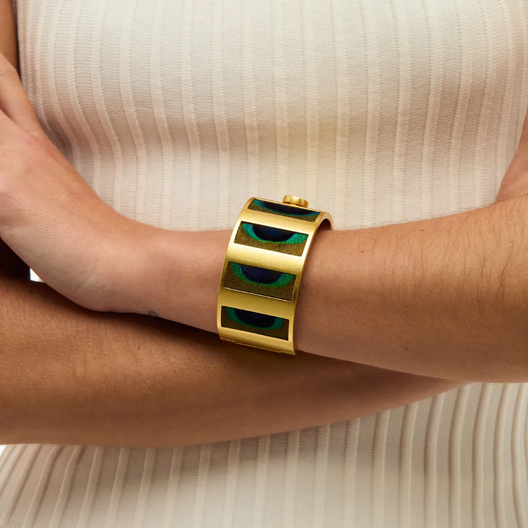 Natalie Striped Hinge Cuff sold by Brackish product image thumbnail 2