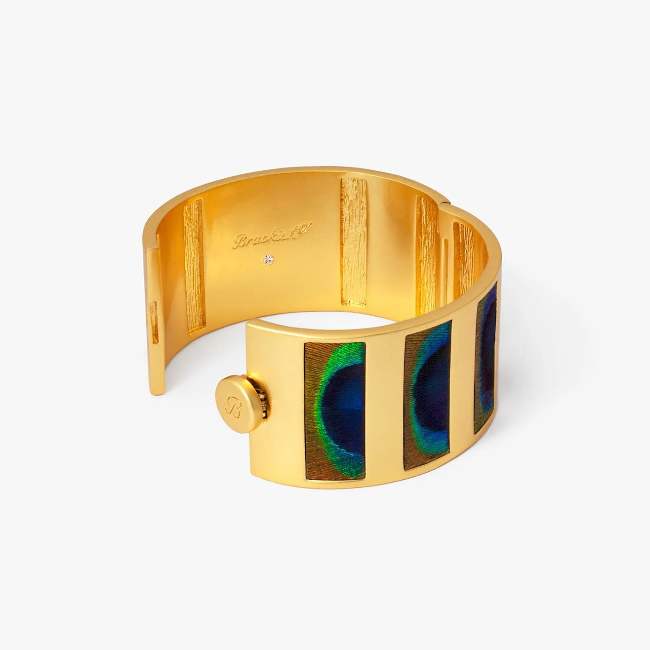 Natalie Striped Hinge Cuff sold by Brackish product image thumbnail 3