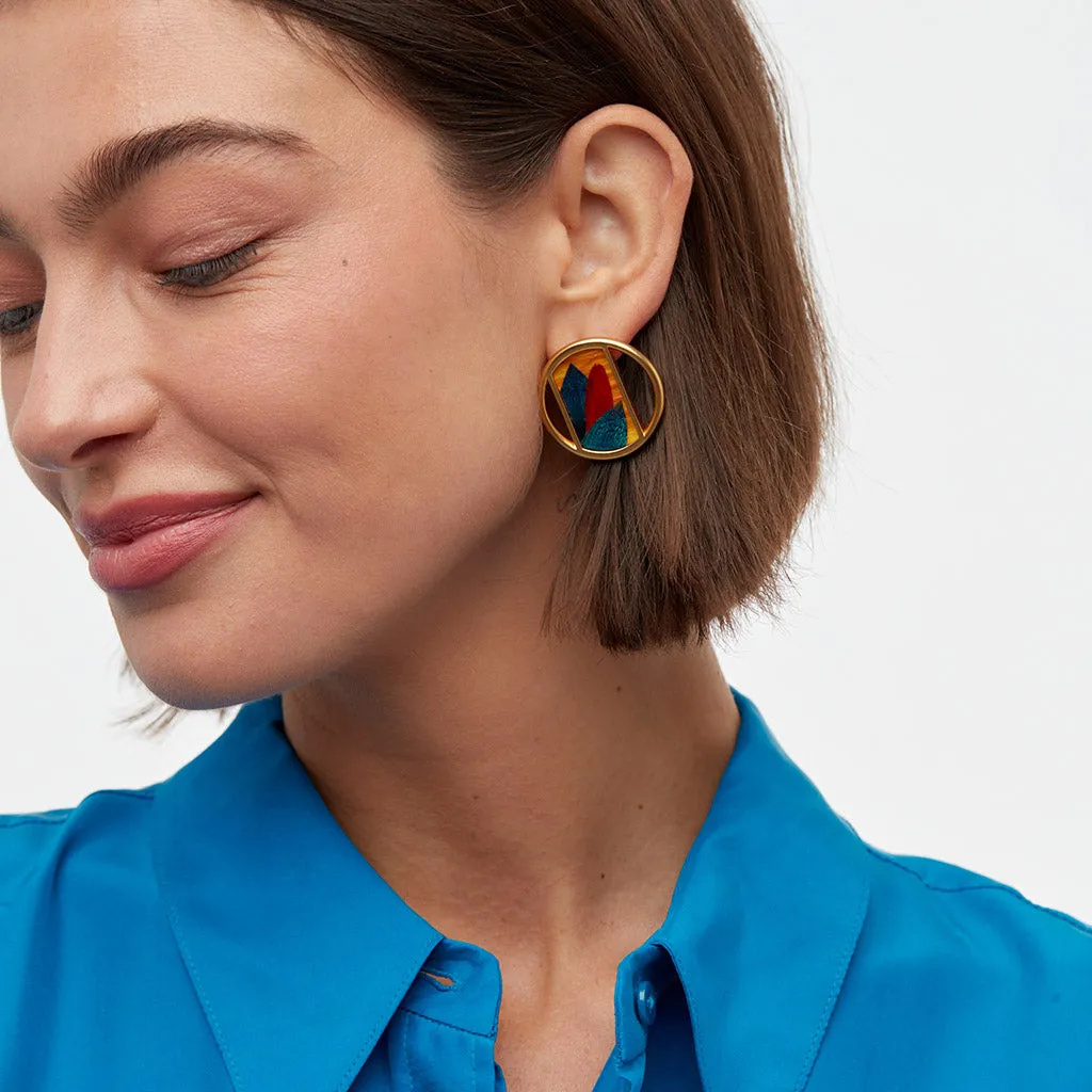 Flagstaff Circle Earring sold by Brackish product image thumbnail 2