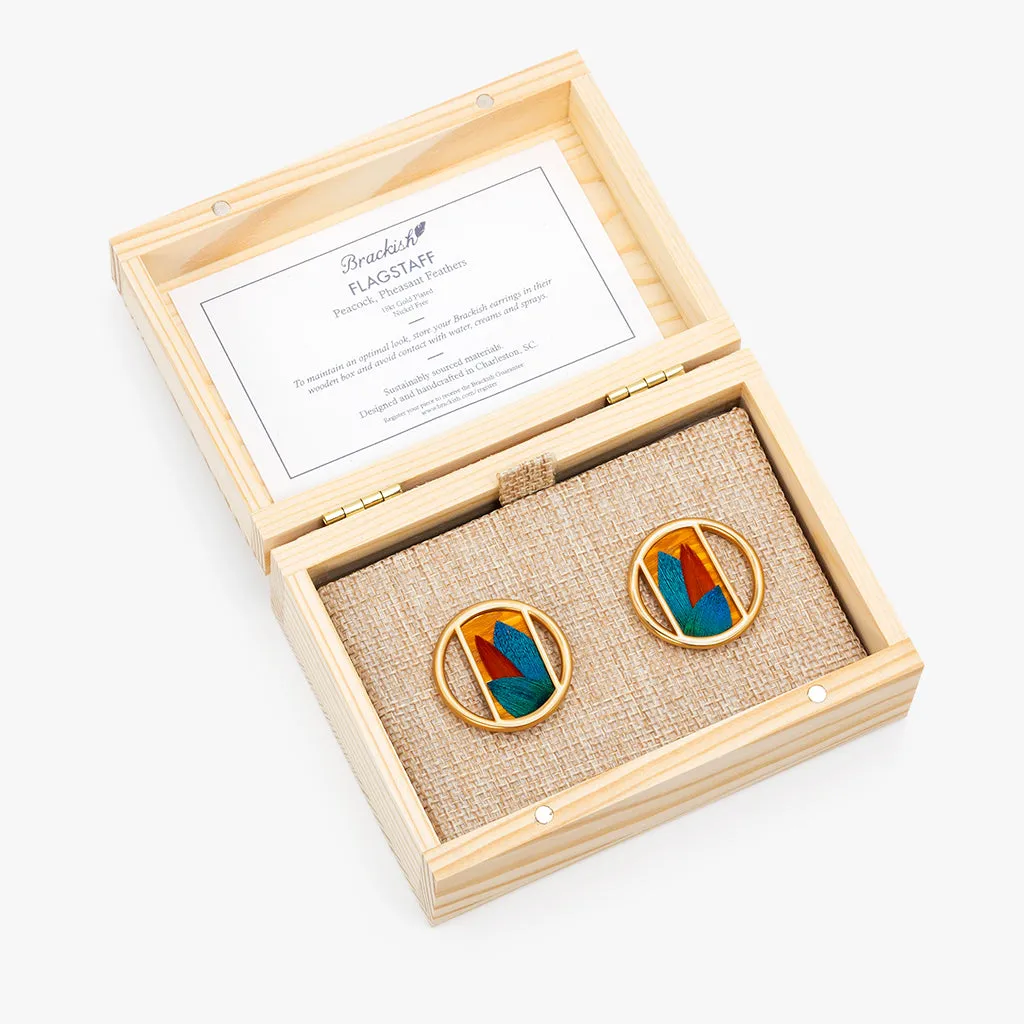 Flagstaff Circle Earring sold by Brackish product image thumbnail 5