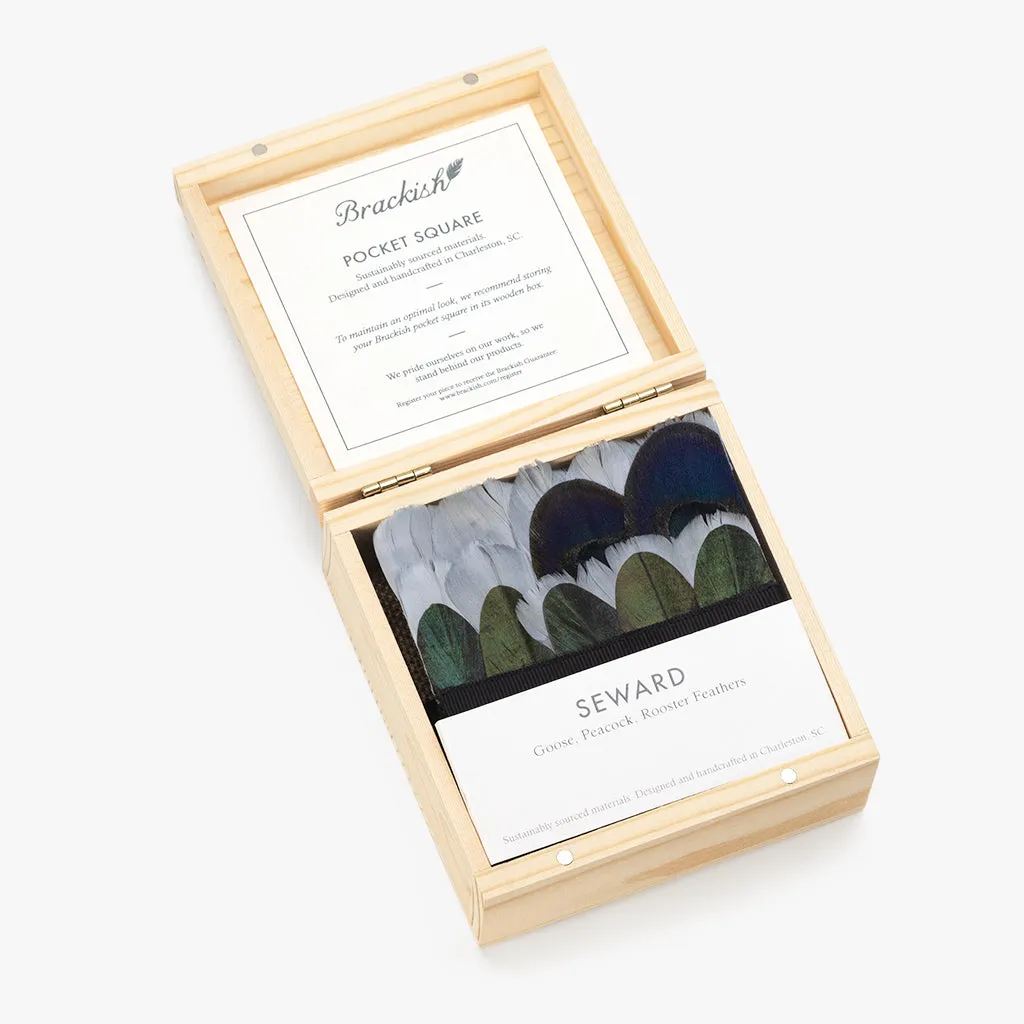 Seward Pocket Square sold by Brackish product image thumbnail 5