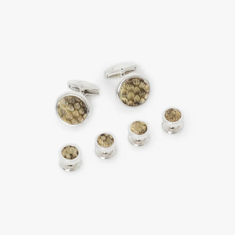 Galveston Cufflink & Studs Set sold by Brackish