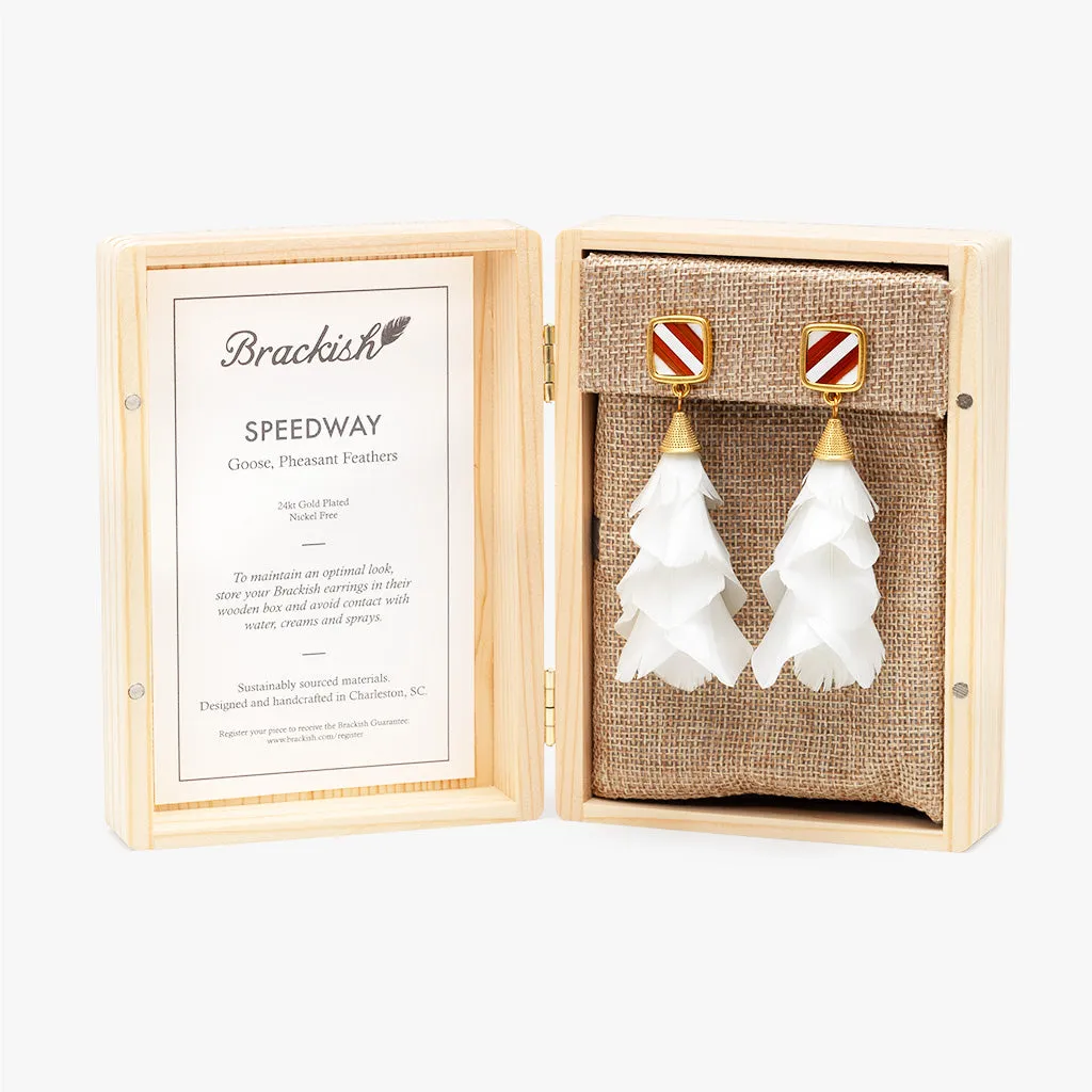 Speedway Statement Earring sold by Brackish product image thumbnail 2