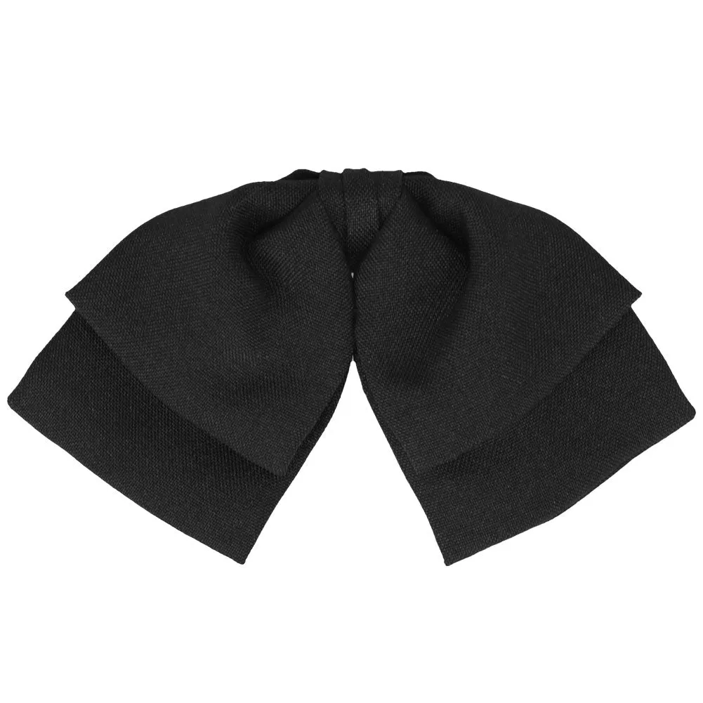 Black Floppy Uniform Bow Tie sold by TieMart